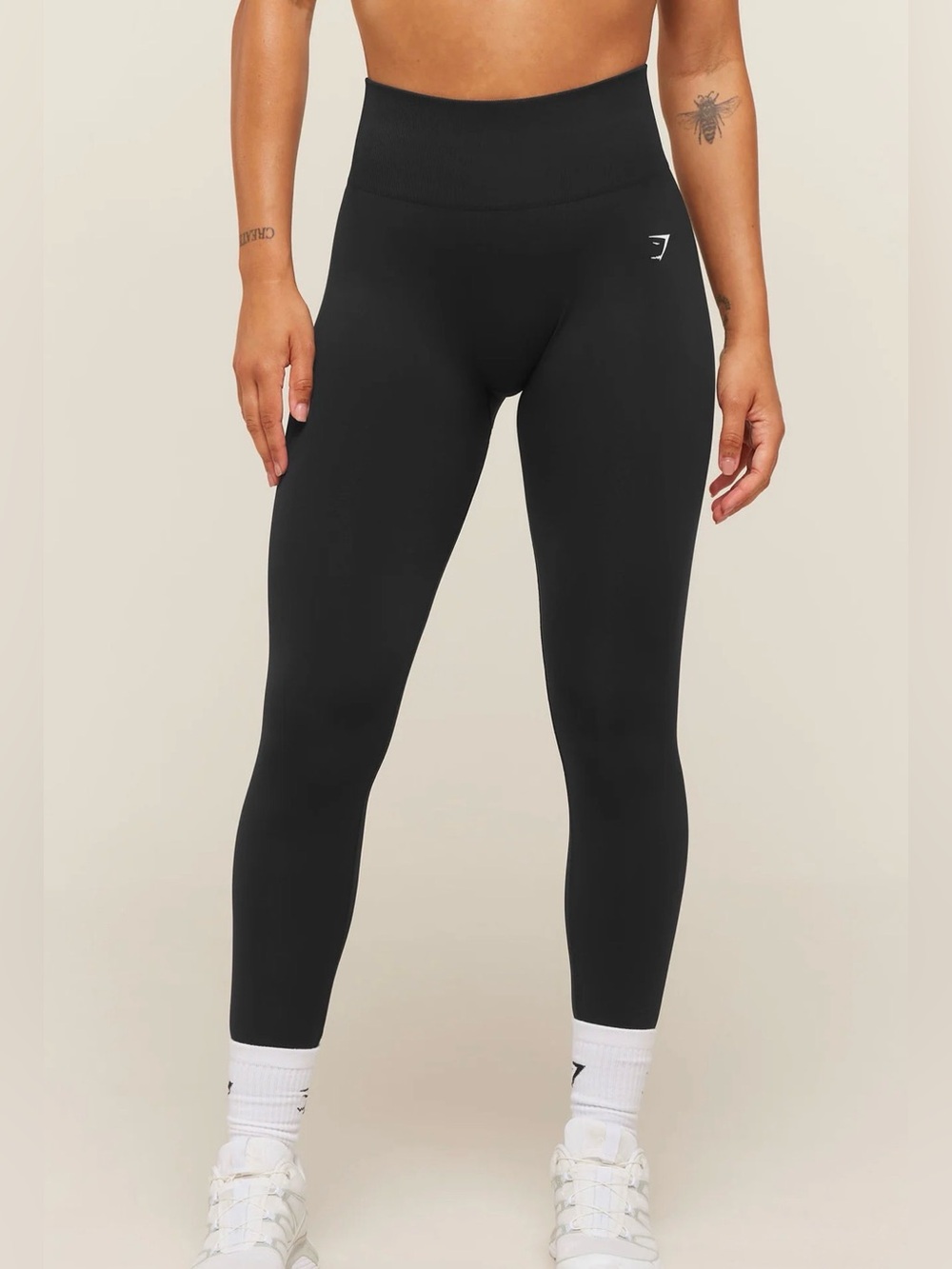 Gymshark High-Waist Seamless Leggings - black